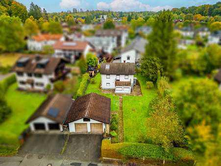 Ansicht von oben Ansicht von oben - Grundstück in 82319 Starnberg mit 875m² kaufen