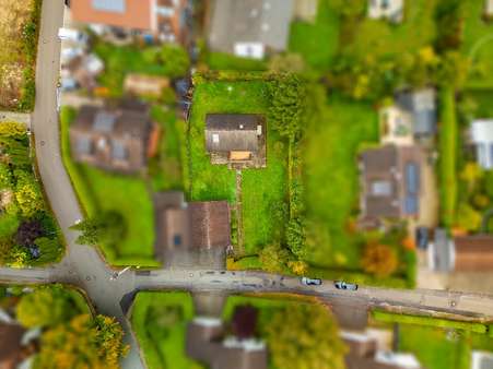 Ansicht von oben Ansicht von oben - Grundstück in 82319 Starnberg mit 875m² kaufen