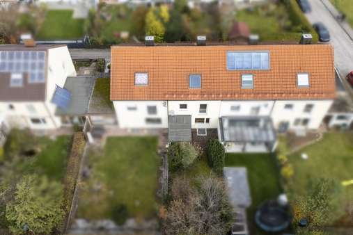 Luftbild - Reihenmittelhaus in 85591 Vaterstetten mit 104m² kaufen