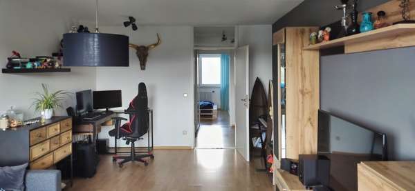 Wohnzimmer Wohnzimmer - Etagenwohnung in 85716 Unterschleißheim mit 55m² kaufen