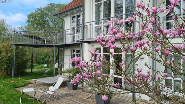 Terrasse Untergeschoss - Einfamilienhaus in 86949 Windach mit 306m² kaufen