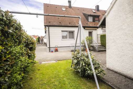 Hausansicht Rückseite - Grundstück in 85716 Unterschleißheim mit 520m² kaufen