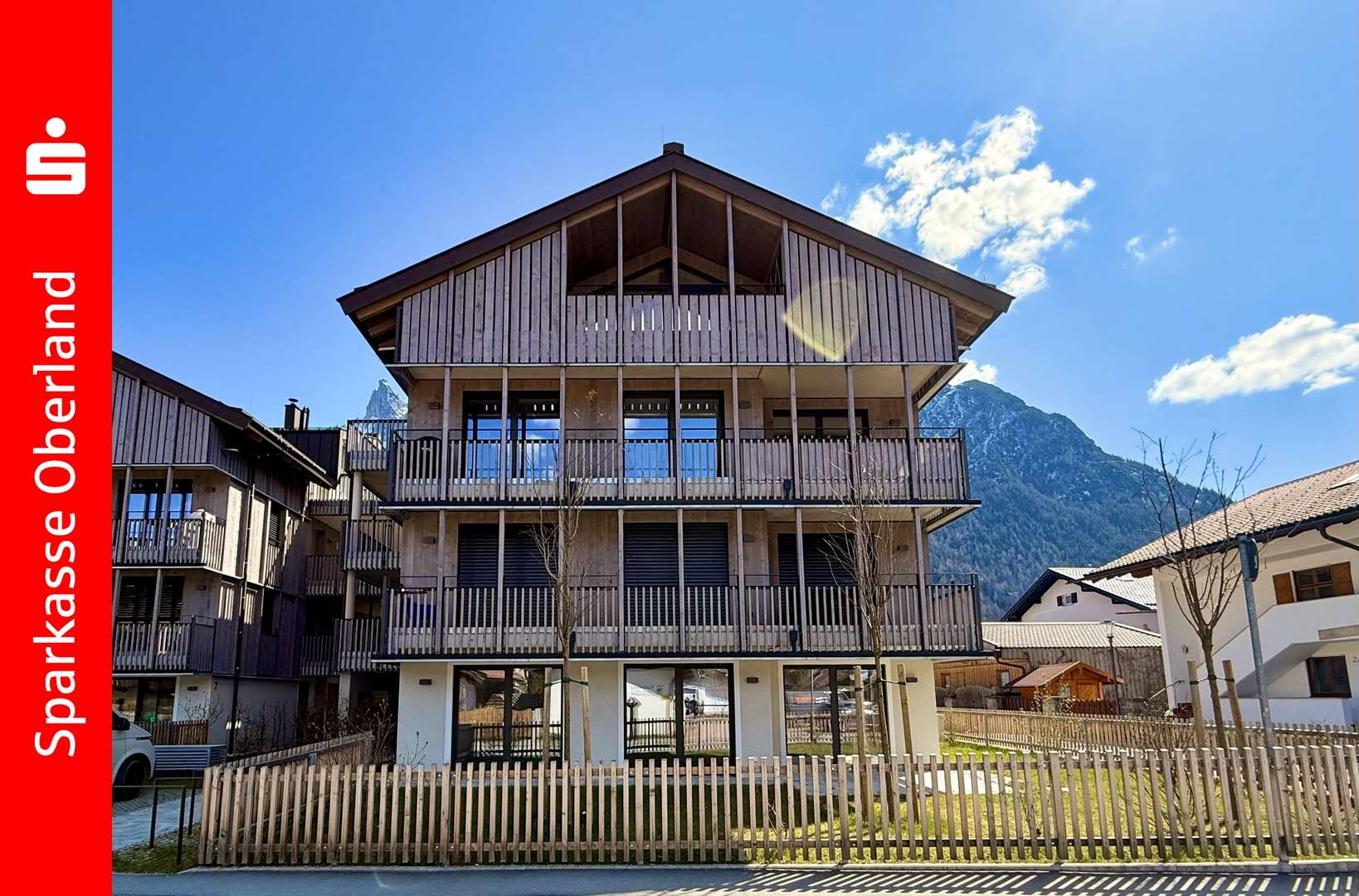 Hausansicht - Erdgeschosswohnung in 82481 Mittenwald mit 77m² kaufen