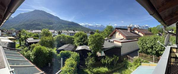 Ausblick vom Balkon - Reiheneckhaus in 82467 Garmisch-Partenkirchen mit 68m² kaufen