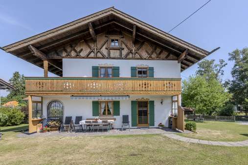 Süd-Ansicht Süd-Ansicht - Zweifamilienhaus in 82418 Riegsee mit 210m² kaufen