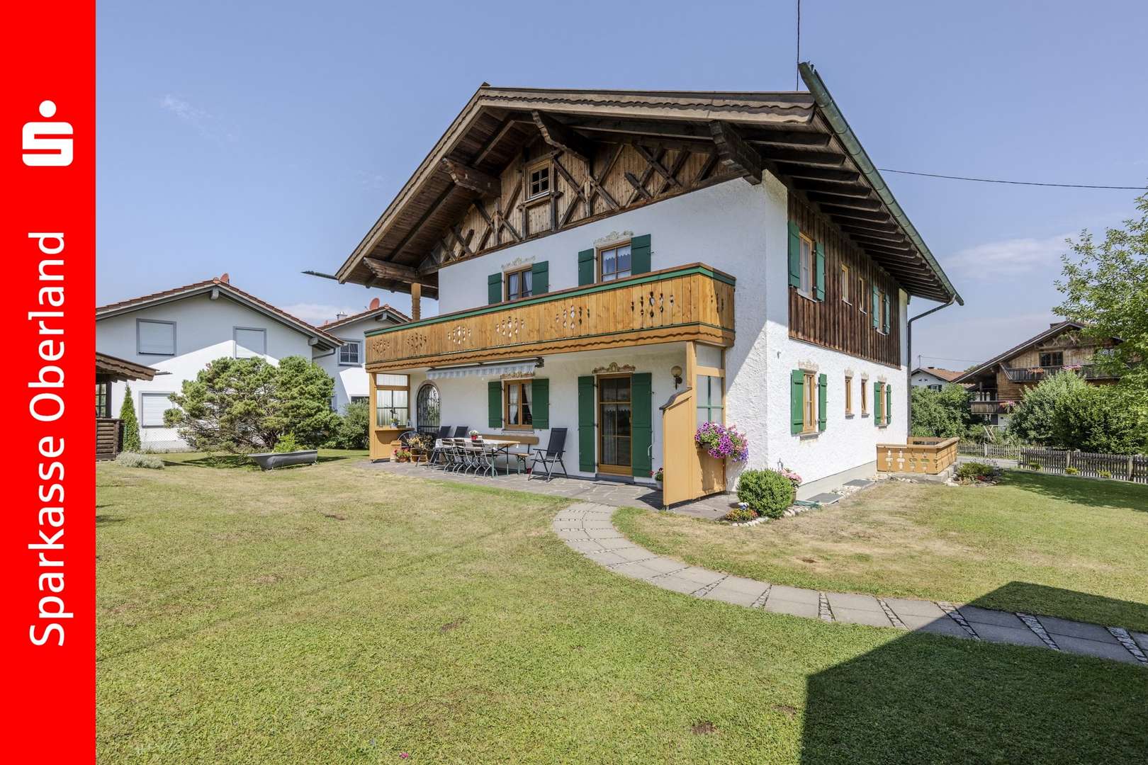 Süd-Ost-Ansicht Süd-Ost-Ansicht - Zweifamilienhaus in 82418 Riegsee mit 210m² kaufen