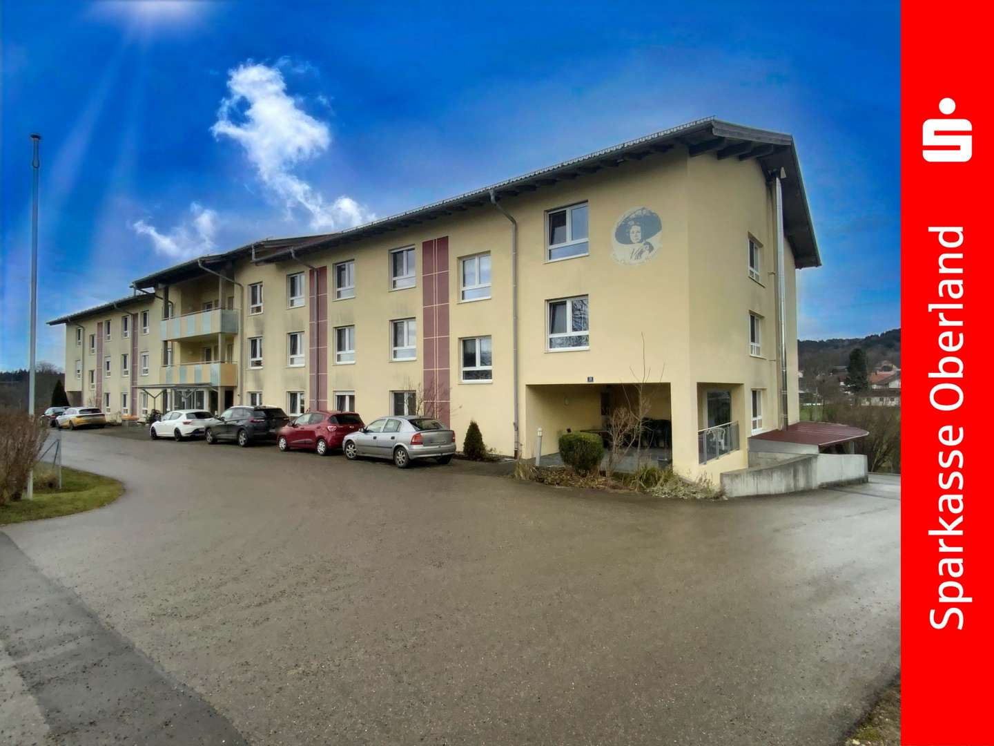 Frontansicht - Appartement in 86989 Steingaden mit 26m² als Kapitalanlage kaufen