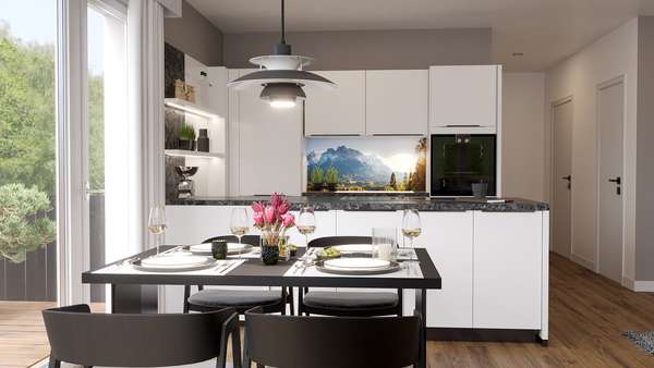 Visualisierung - Etagenwohnung in 82467 Garmisch-Partenkirchen mit 77m² kaufen