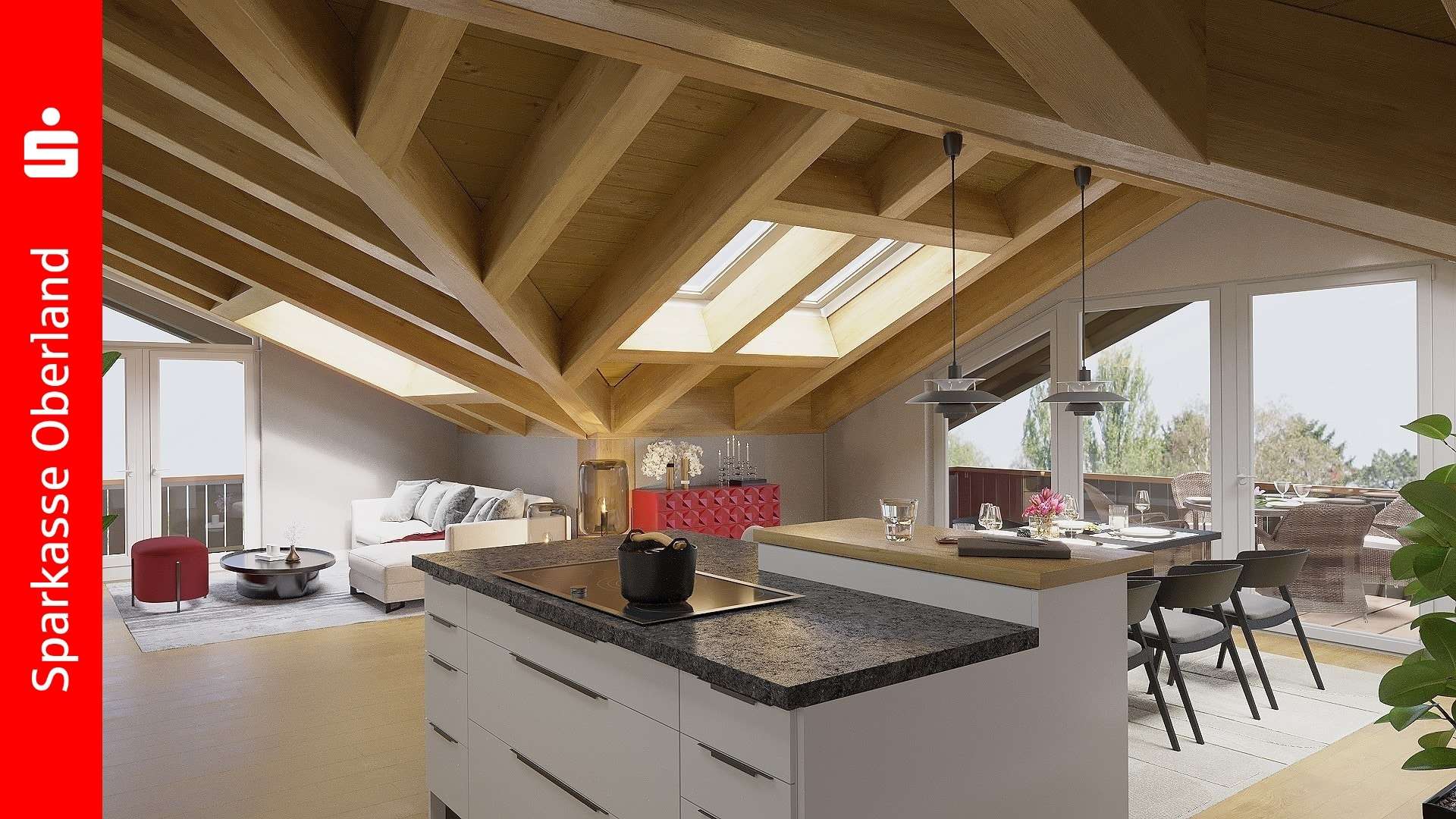 Visualisierung - Dachgeschosswohnung in 82467 Garmisch-Partenkirchen mit 139m² kaufen