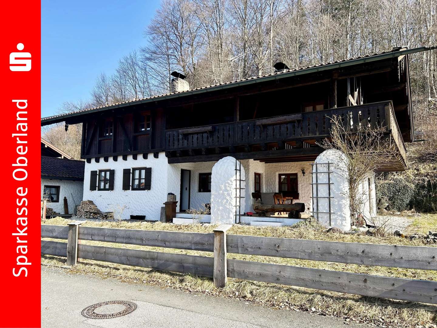 Hausansicht - Einfamilienhaus in 82441 Ohlstadt mit 175m² kaufen