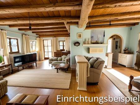Erdgeschoss: Wohnbereich - Einfamilienhaus in 82441 Ohlstadt mit 175m² kaufen