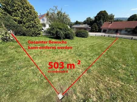 Grundstück A mit 503 qm - Grundstück in 86971 Peiting mit 492m² kaufen