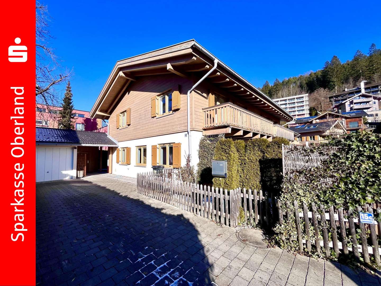 Hausansicht - Doppelhaushälfte in 82467 Garmisch-Partenkirchen mit 127m² kaufen