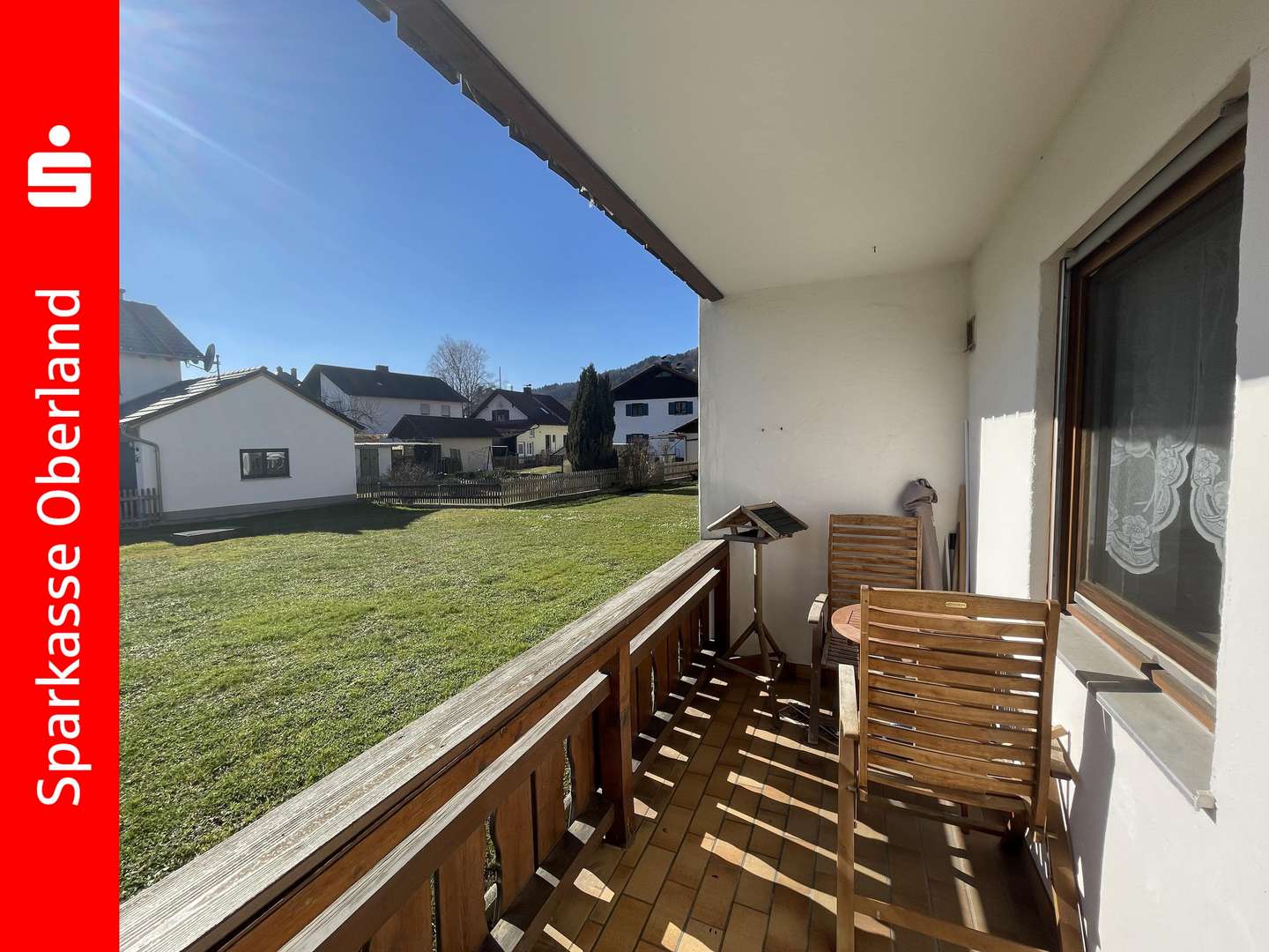 sonniger Balkon - Erdgeschosswohnung in 82380 Peißenberg mit 44m² kaufen