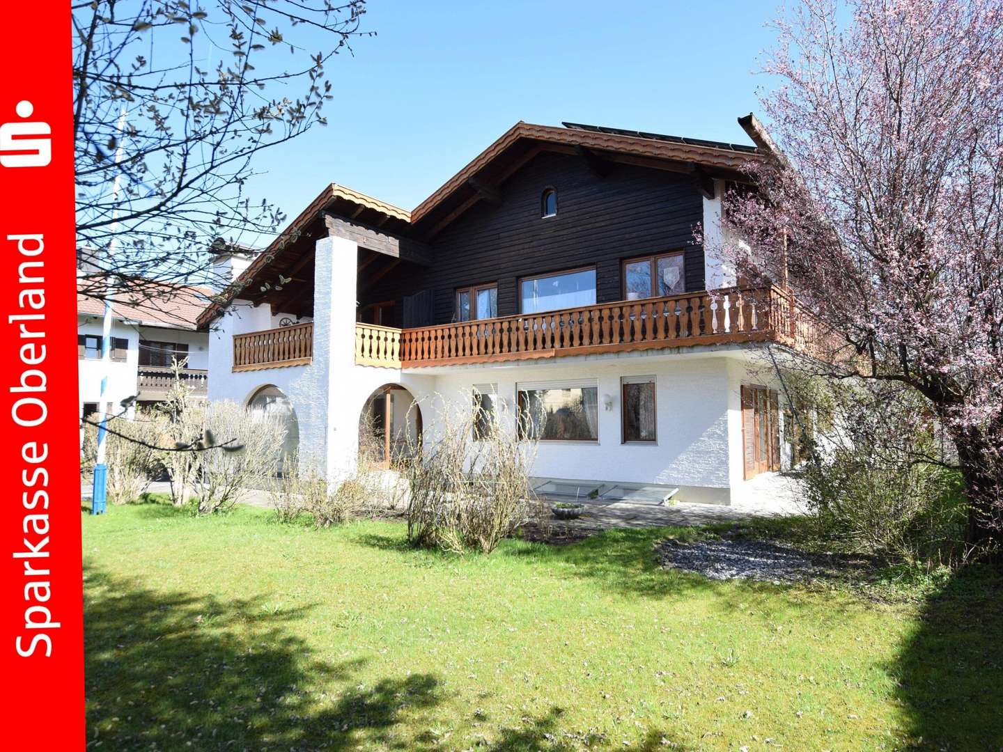 Süd-/Westansicht - Zweifamilienhaus in 82380 Peißenberg mit 281m² kaufen