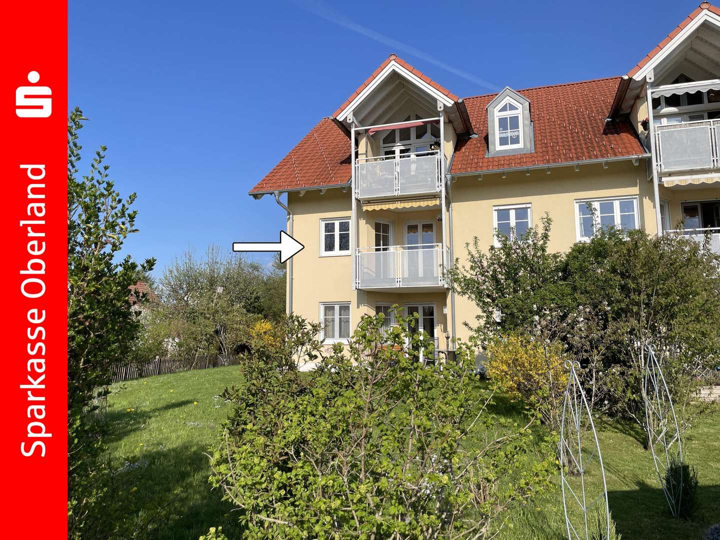 Westansicht - Etagenwohnung in 86971 Peiting mit 76m² kaufen