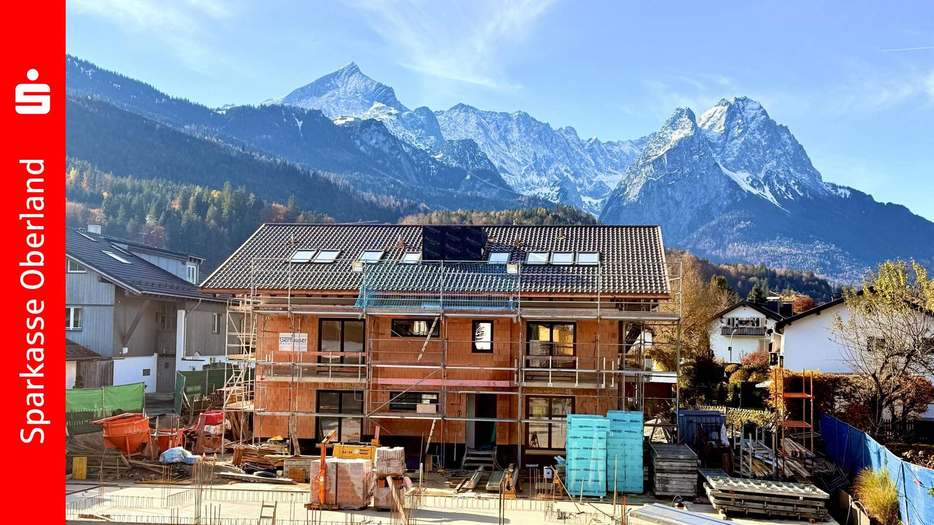 Hausansicht Haus B - Erdgeschosswohnung in 82467 Garmisch-Partenkirchen mit 81m² kaufen