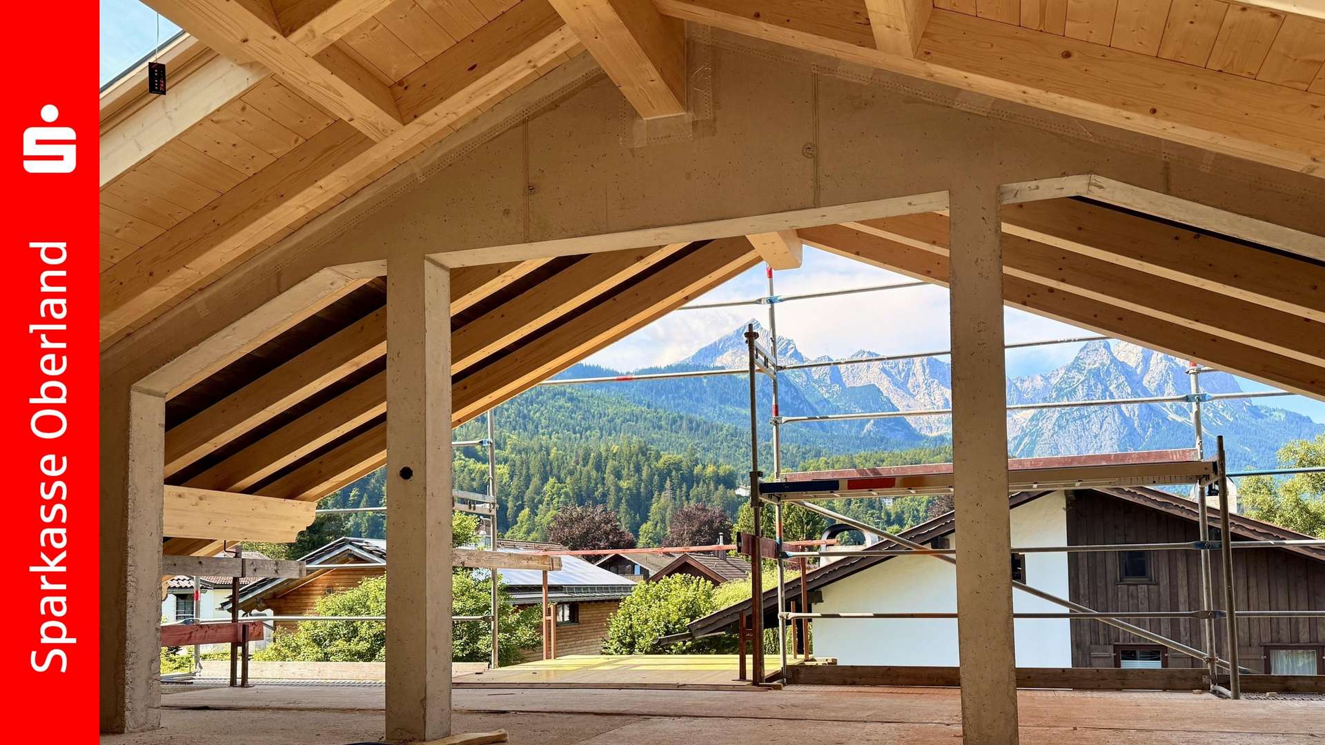Ausblick auf das Zugspitzmassiv - Dachgeschosswohnung in 82467 Garmisch-Partenkirchen mit 129m² kaufen