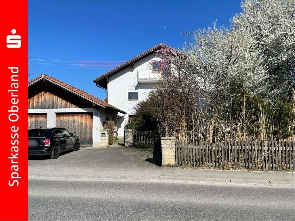 Haus und rechte Garage - Doppelhaushälfte in 82399 Raisting mit 160m² kaufen
