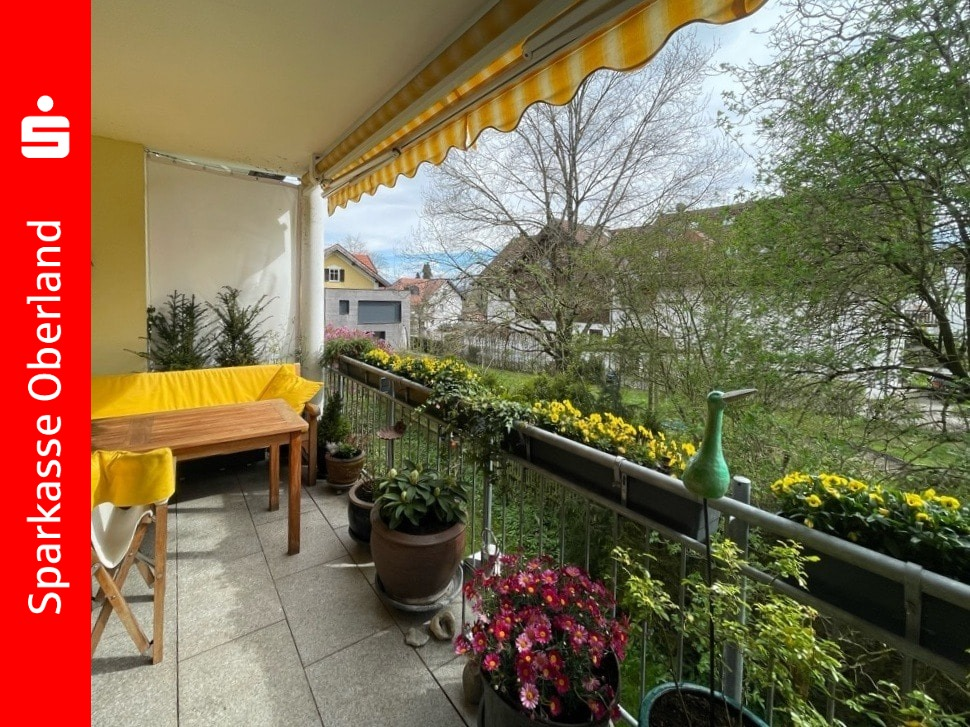 Balkon - Etagenwohnung in 82327 Tutzing mit 109m² kaufen