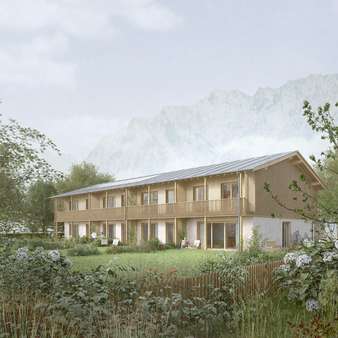 Ansicht Visualisierung - Maisonette-Wohnung in 82481 Mittenwald mit 126m² kaufen