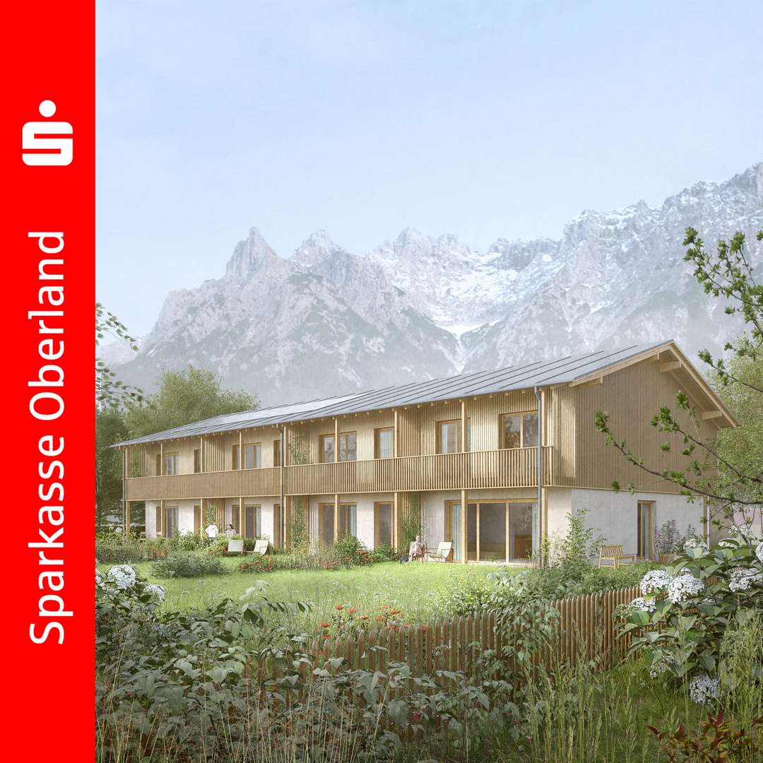 Ansicht Visualisierung Ansicht Visualisierung - Erdgeschosswohnung in 82481 Mittenwald mit 68m² kaufen