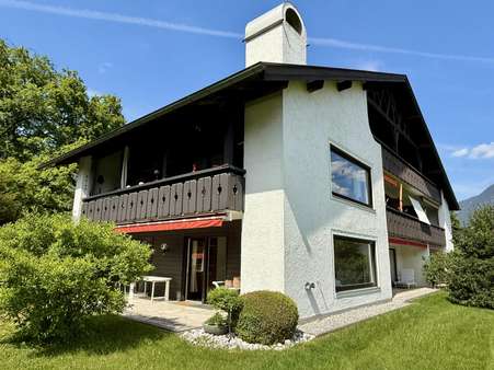 Hausansicht - Erdgeschosswohnung in 82467 Garmisch-Partenkirchen mit 108m² kaufen
