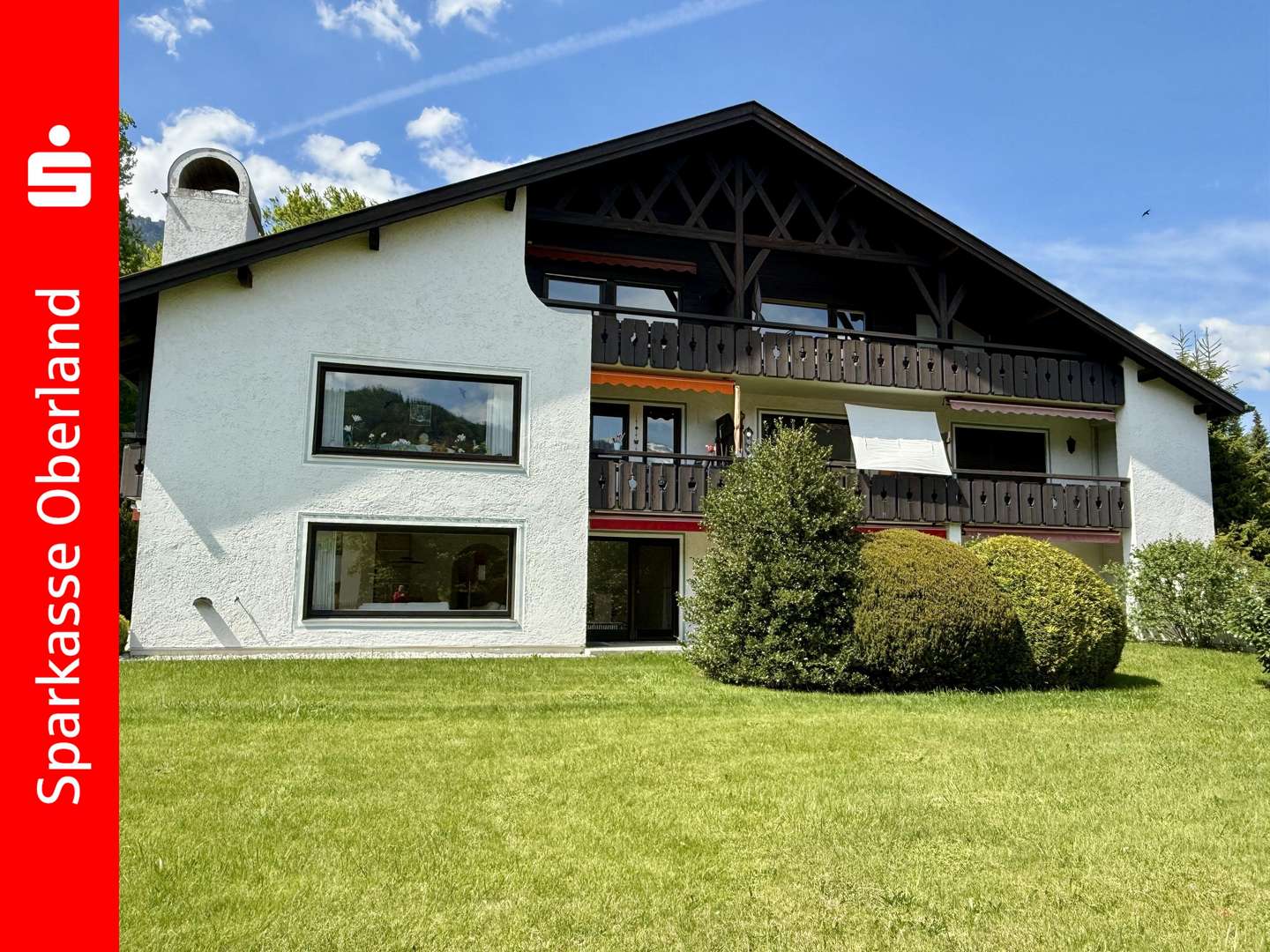 Hausansicht - Erdgeschosswohnung in 82467 Garmisch-Partenkirchen mit 108m² kaufen