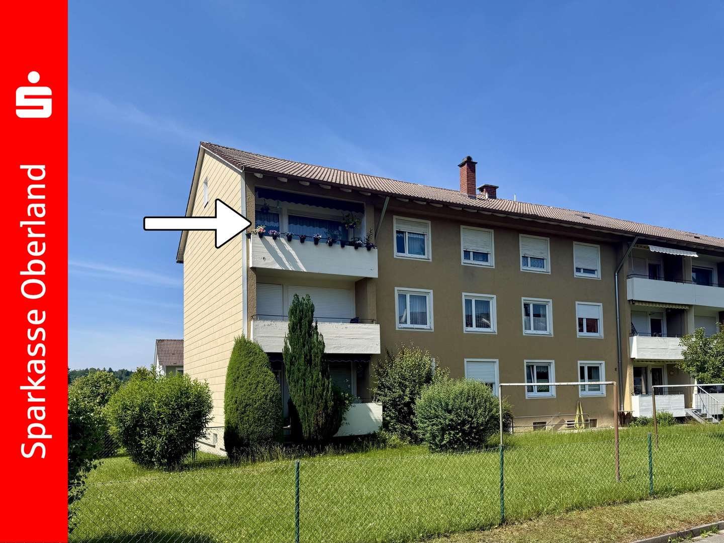 Ansicht von Süden - Etagenwohnung in 86956 Schongau mit 70m² kaufen