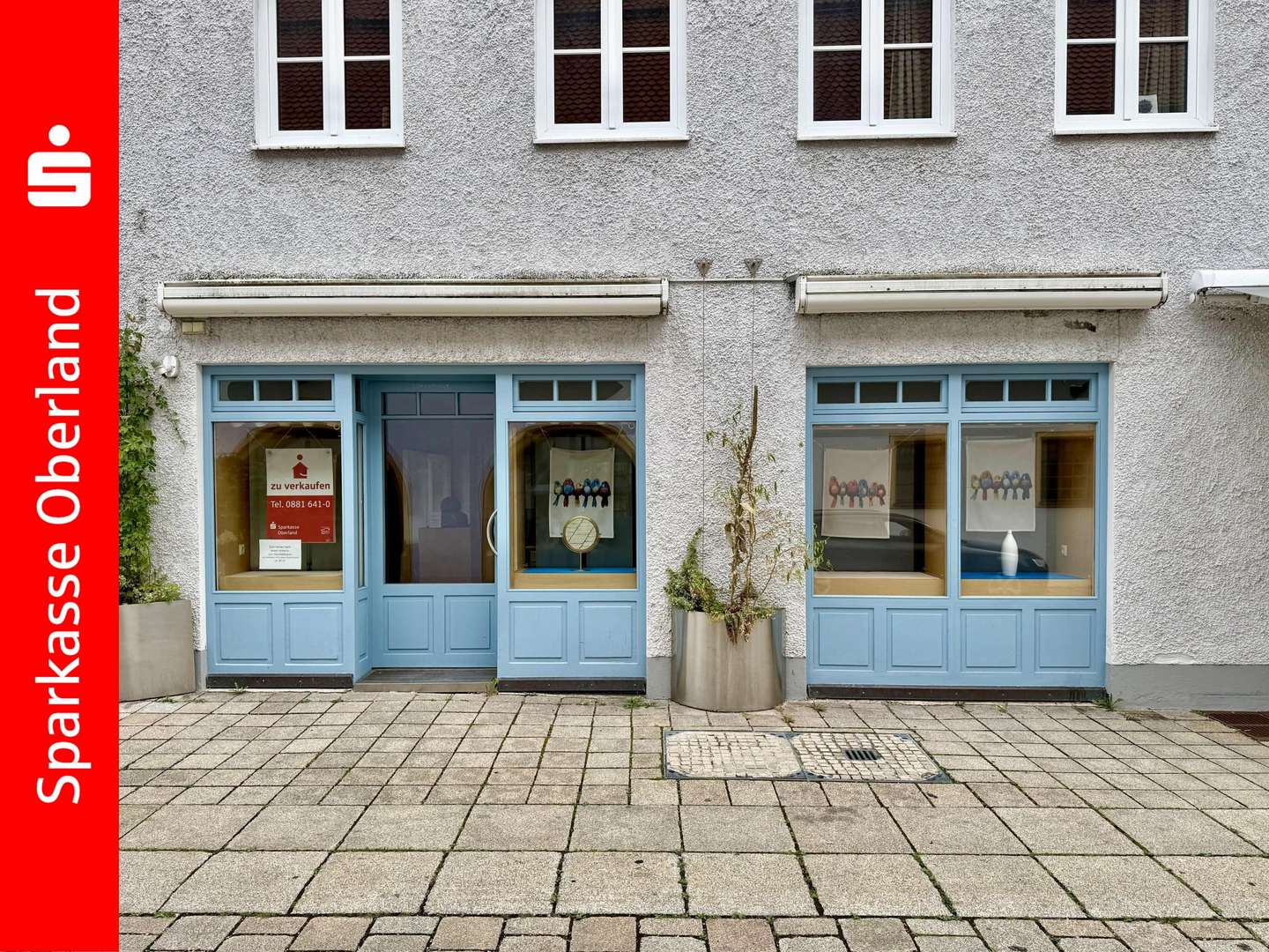 Eingang Laden Eingang Laden - Ladenlokal in 86956 Schongau mit 90m² kaufen