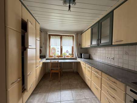 Erdgeschoss: Küche Erdgeschoss: Küche - Einfamilienhaus in 82441 Ohlstadt mit 127m² kaufen