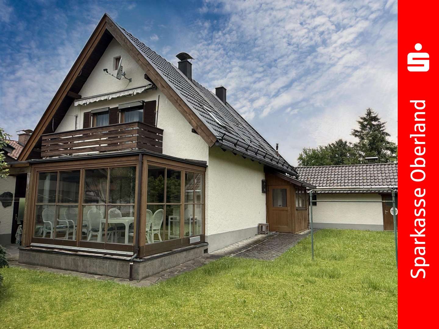 Hausansicht Hausansicht - Einfamilienhaus in 82441 Ohlstadt mit 127m² kaufen