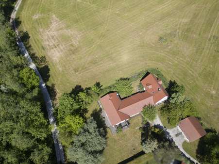 Draufsicht Drohne Draufsicht Drohne - Landhaus in 83670 Bad Heilbrunn mit 293m² kaufen