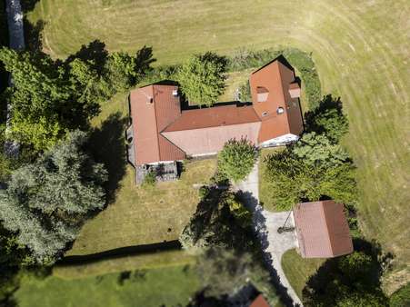 Draufsicht Drohne Draufsicht Drohne - Landhaus in 83670 Bad Heilbrunn mit 293m² kaufen