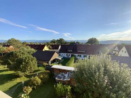 Blick vom Balkon - Zweifamilienhaus in 82383 Hohenpeißenberg mit 255m² kaufen