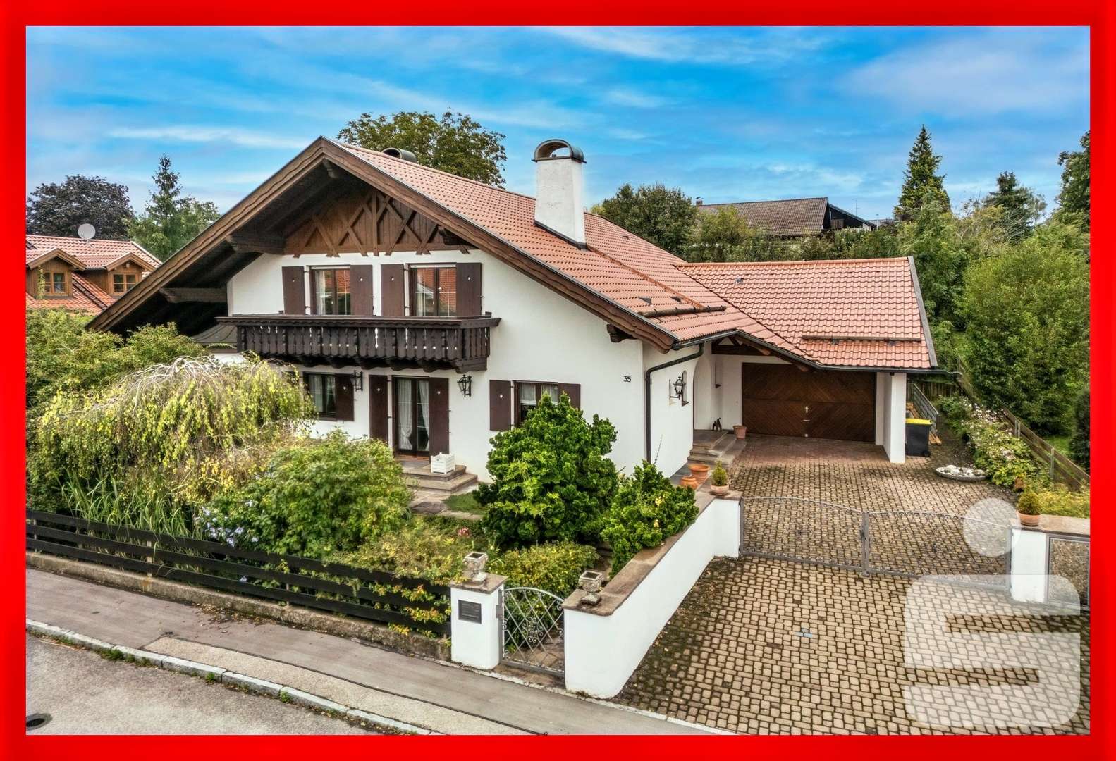 Frontansicht - Einfamilienhaus in 86934 Reichling mit 290m² kaufen