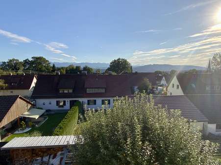 Blick vom Balkon - Einfamilienhaus in 82383 Hohenpeißenberg mit 137m² kaufen