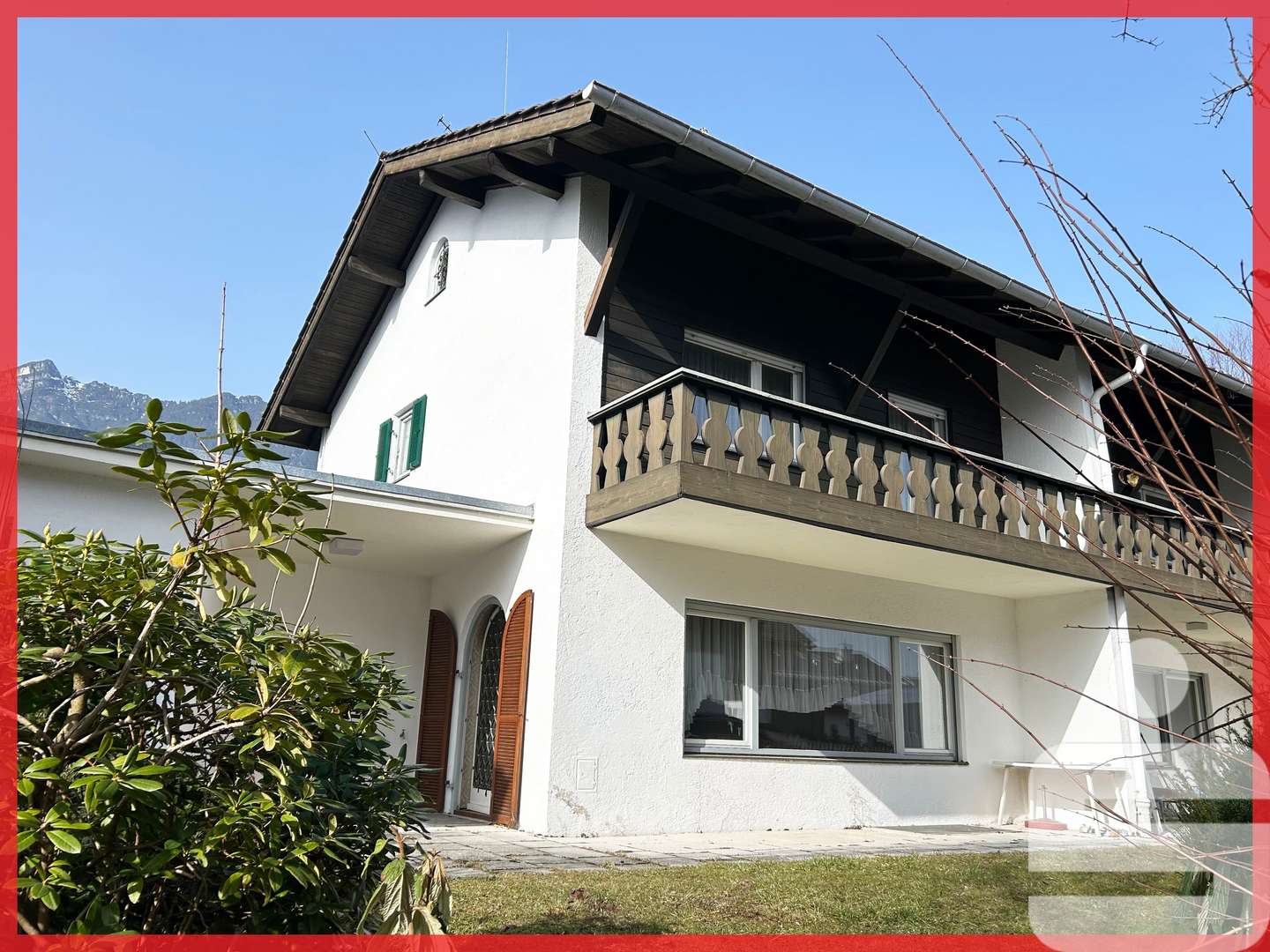 Hausansicht - Doppelhaushälfte in 82467 Garmisch-Partenkirchen mit 97m² kaufen