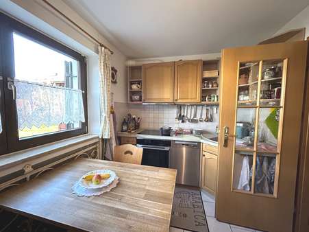Erdgeschoss: Küche - Doppelhaushälfte in 82487 Oberammergau mit 128m² kaufen