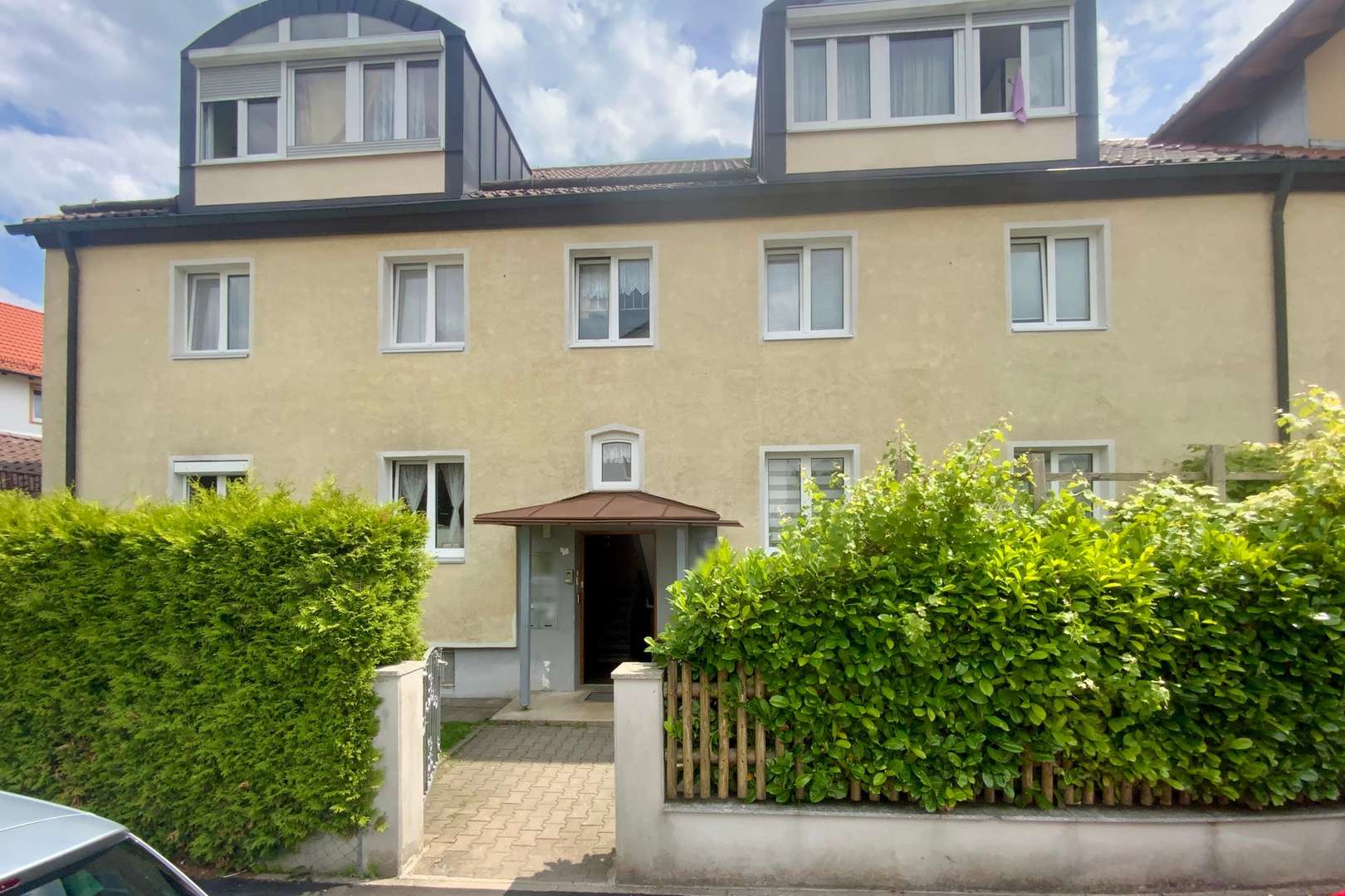 Ansicht von der Straße - Etagenwohnung in 86956 Schongau mit 60m² kaufen