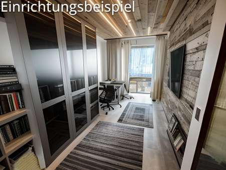 Schlafzimmer 1, auch als Büro nutzbar - Erdgeschosswohnung in 83435 Bad Reichenhall mit 79m² kaufen