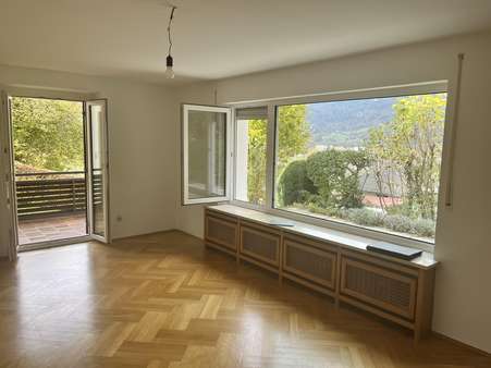 Schlafzimmer mit Panoramablick und Zugang zur Terrasse Schlafzimmer mit Panoramablick und Zugang zur Terrasse - Etagenwohnung in 83457 Bayerisch Gmain mit 126m² mieten