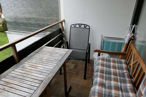 gemütlicher Balkon gemütlicher Balkon - Erdgeschosswohnung in 83471 Berchtesgaden mit 67m² kaufen