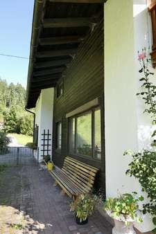 Außenzugang zur Terrasse - Einfamilienhaus in 83471 Berchtesgaden mit 160m² kaufen