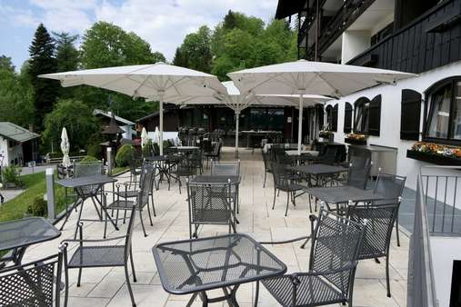 Terrasse für Ihre Gäste - Etagenwohnung in 83471 Berchtesgaden mit 25m² kaufen