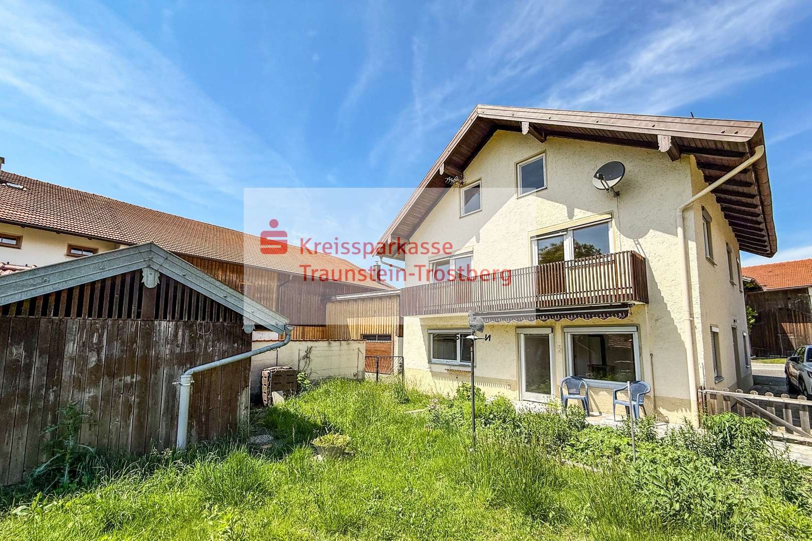 Ansicht Süden Ansicht Süden - Einfamilienhaus in 83329 Waging a. See, Holzhausen mit 110m² kaufen
