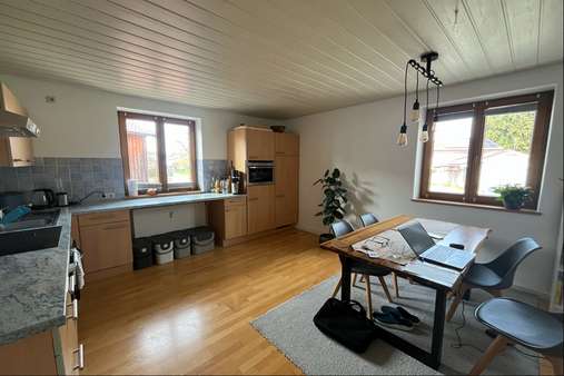 Küche/ Essbereich - Etagenwohnung in 83278 Traunstein mit 55m² kaufen