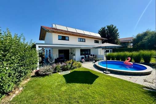 Süd-West-Ansicht Süd-West-Ansicht - Einfamilienhaus in 84529 Tittmoning mit 196m² kaufen