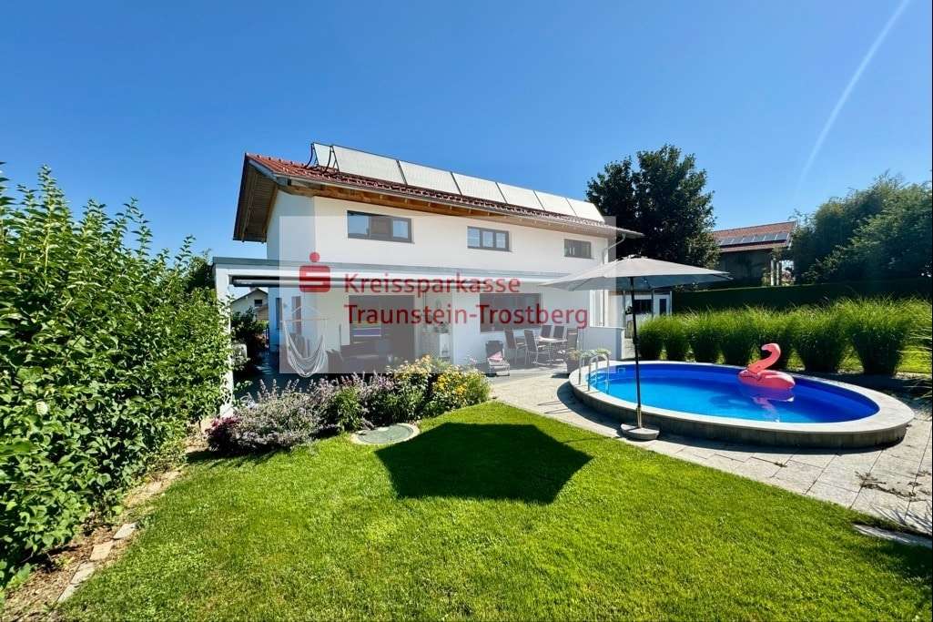 Süd-West-Ansicht Süd-West-Ansicht - Einfamilienhaus in 84529 Tittmoning mit 196m² kaufen