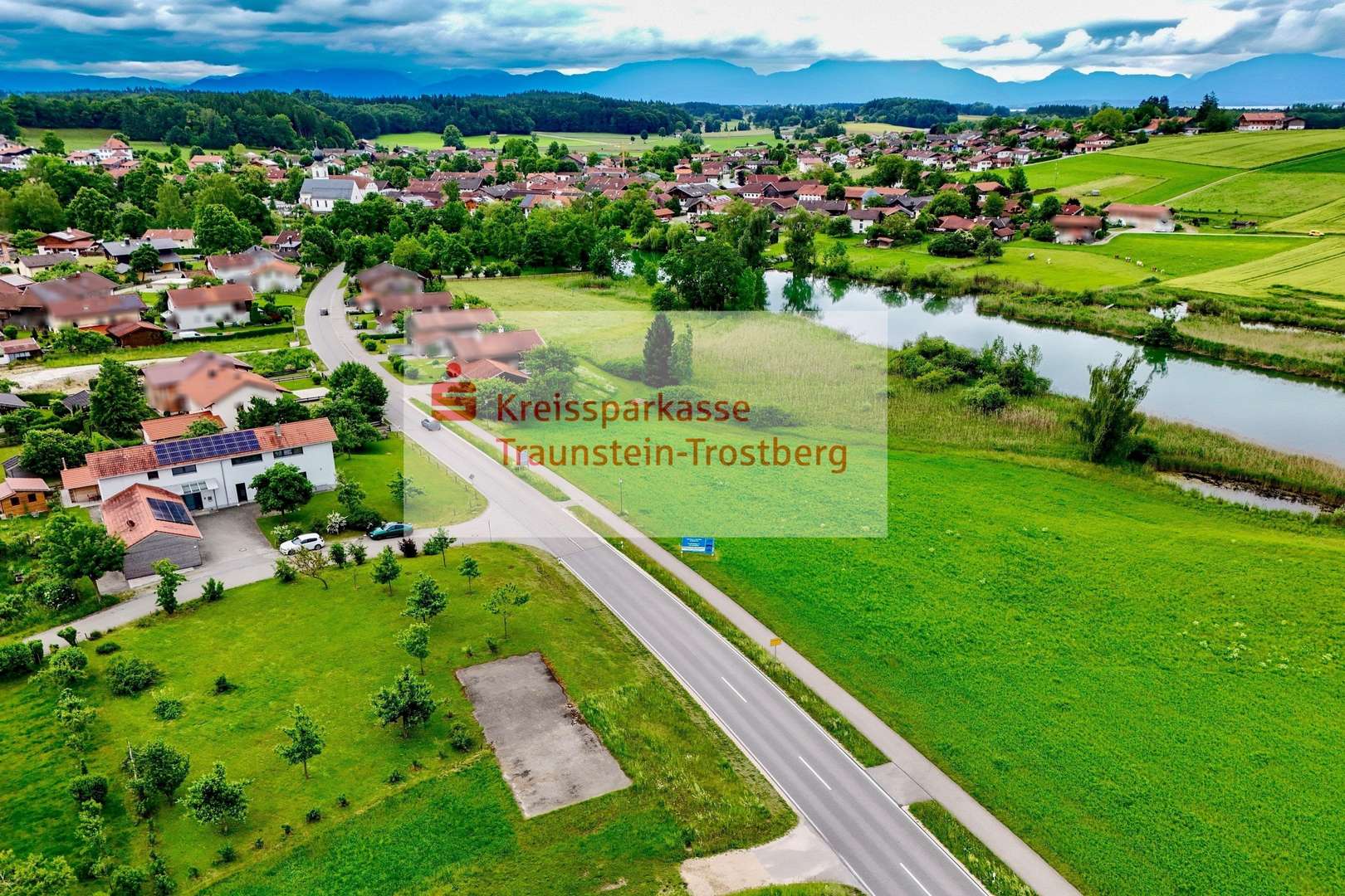 Blick nach Süden Blick nach Süden - Grundstück in 83376 Truchtlaching mit 1423m² kaufen